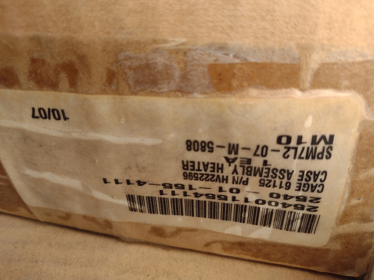Evans Tempcon Michigan, LLC HV222596 Case Assembly, Heater - NSN 2540-01-155-4111 - inventory label