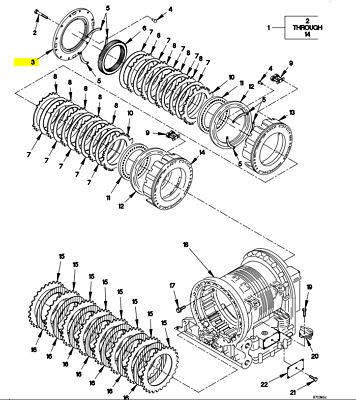 M1078 FMTV LMTV Pressure Plate Clutch M1088 2520-01-360-6312 29501447 29535006