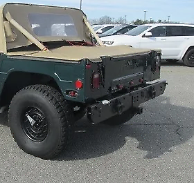 Hummer H1 Humvee TAN Tonneau Cover KIT Bows/Hardware AM General SOFT TOP KIT