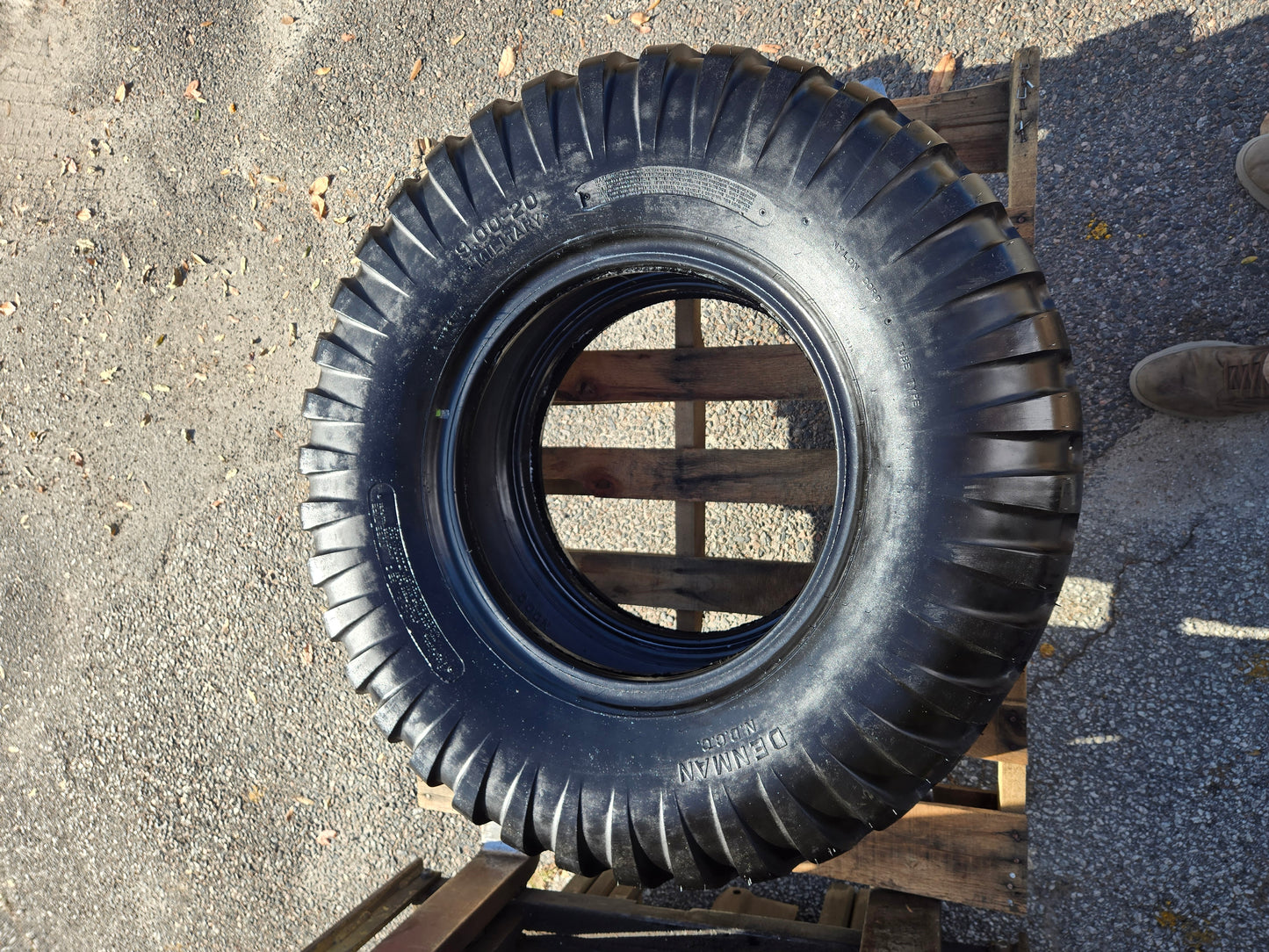 NEW MILITARY M35A2 2.5 TON TRUCK TIRE DEUCE & HALF TIRE 373 9.00-20 100%+