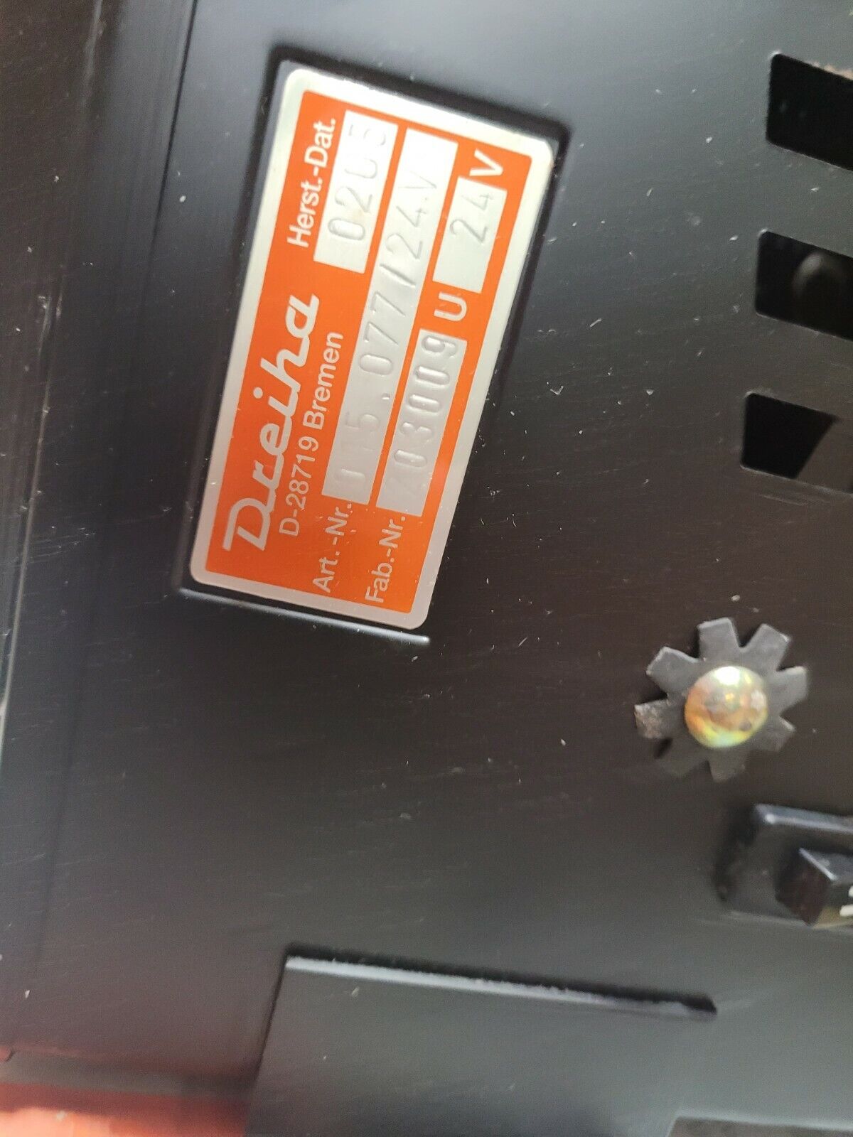 Dreiha 13.077.00-102 416 830 03 00 Compartment Vehicular Heater 2540-01-240-9440