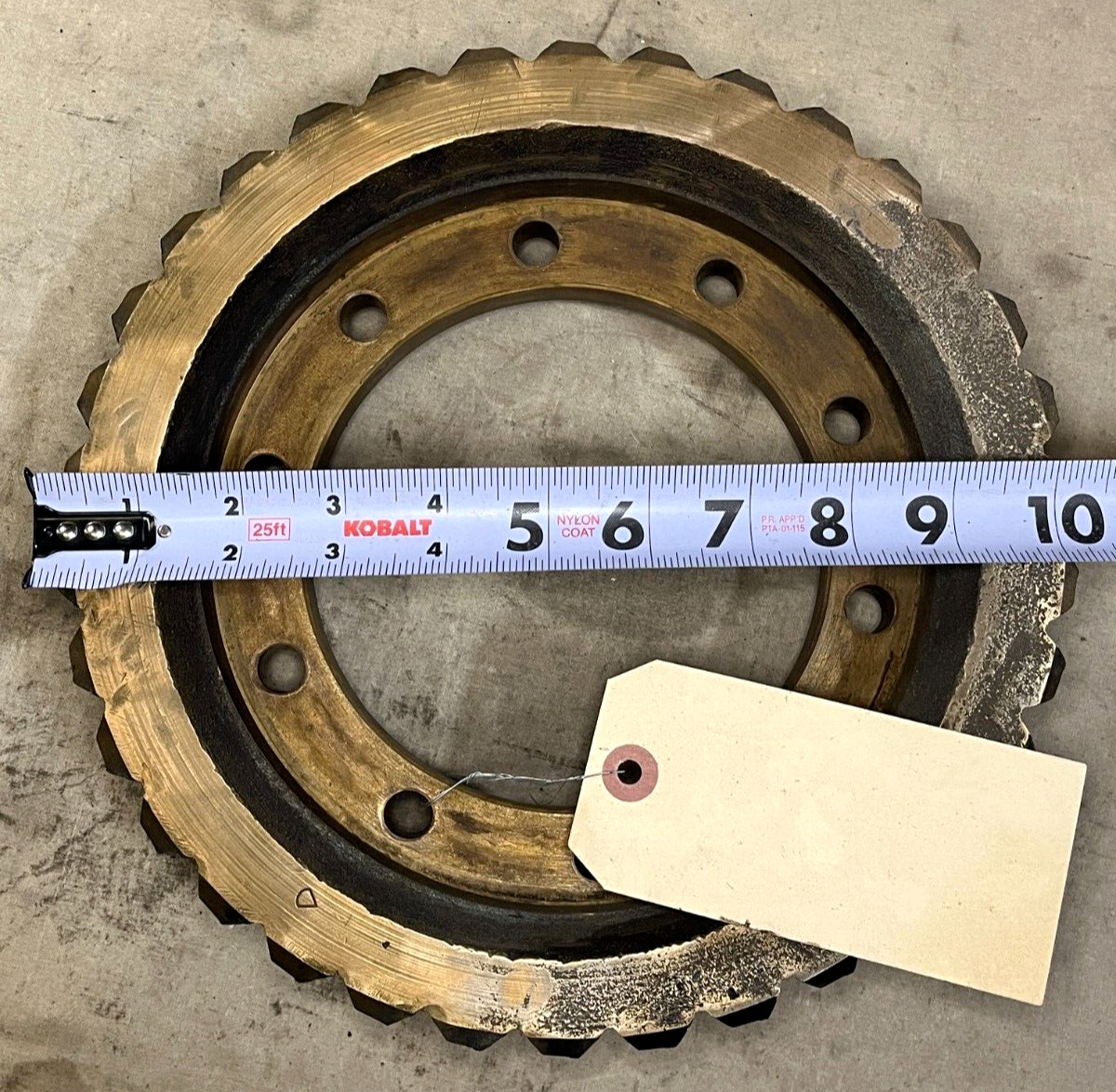 WORM WHEEL GEAR WINCH RH 7063717 42E12Y4411 12Y4411 3020-00-355-2777