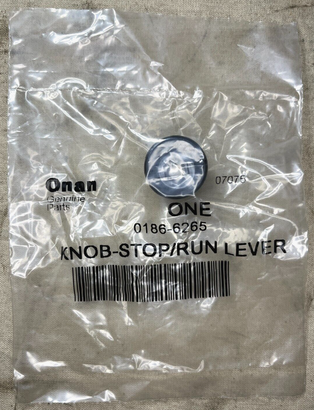CUMMINS DIESEL ENGINE LEVER KNOB-STOP/RUN LEVER OEM 5355-01-457-8130 186-6265