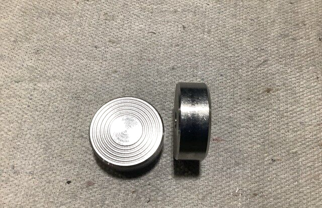 (1EA) C CROUTHAMEL 051B-4001 PLAIN SOLID DISK 02615 5340-01-302-9542 USA