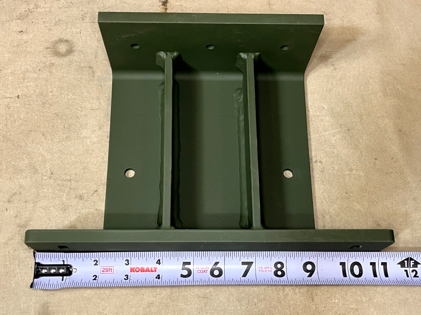 MILITARY UTILITY TRUCK 12518580 SIDE STOWAGE MOUNTING BRACKET 5340-01-593-9610