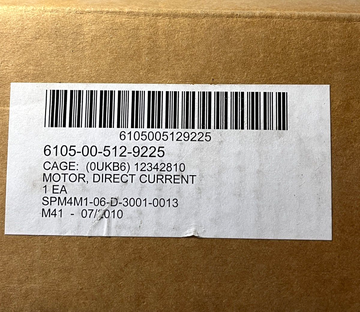 M998 HMMWV HUNTER 12342810000-060 24V HEATER DIRECT CURRENT MOTOR 6105005129225