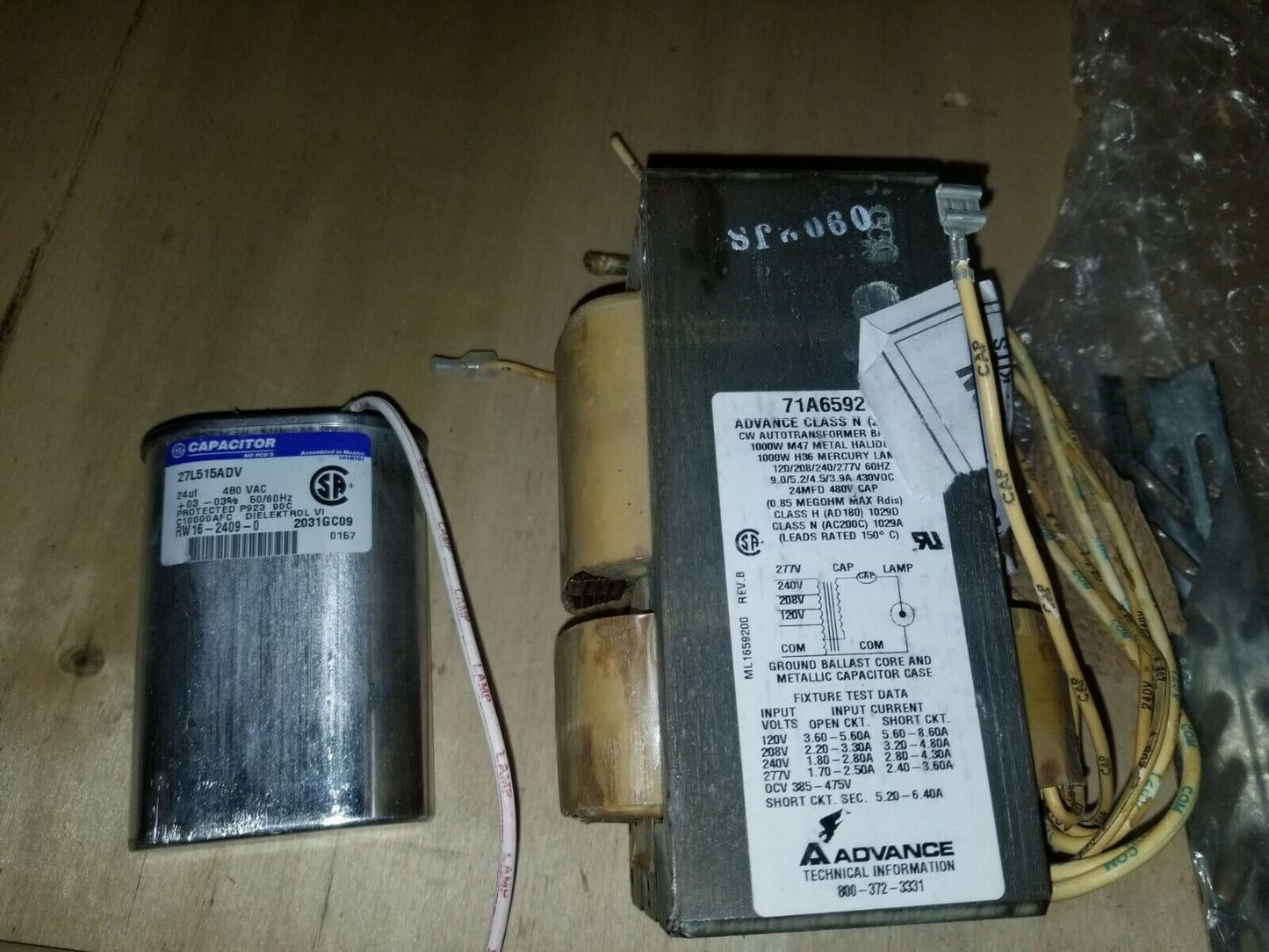 Universal Lighting Technologies M1000MLTAC5M500K Ballast Kit 6250-01-348-5322