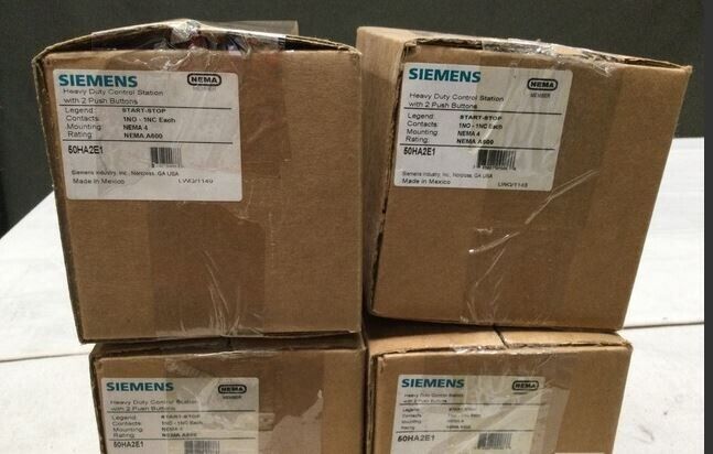 NEW Siemens Heavy Duty 2 Button Control Center Cat# 50HA2E1 . VHI-1