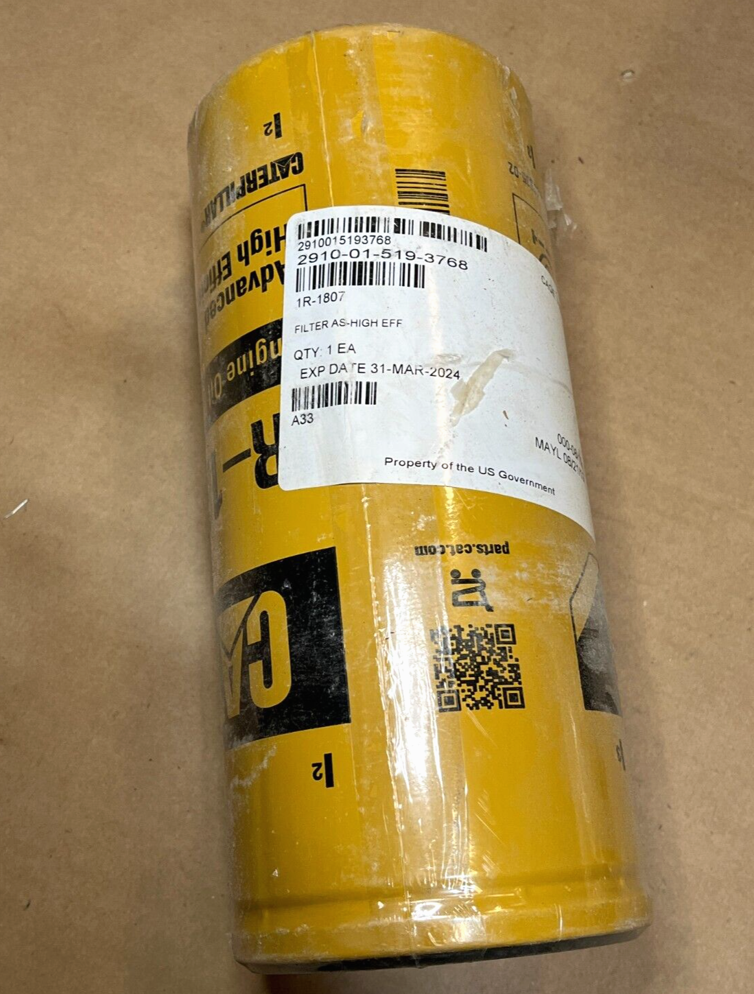 CAT C7 ENGINE FLUID PRESSURE FILTER PARTS KIT 10658352-021 4330-20-007-4533