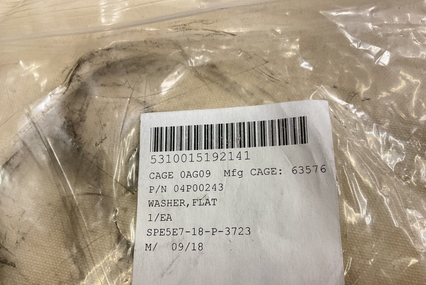 M870A3 TRAILER HEIL TRAILER 04P00243 FLAT WASHER REAR AXLE ASSY 5310-01-519-2141