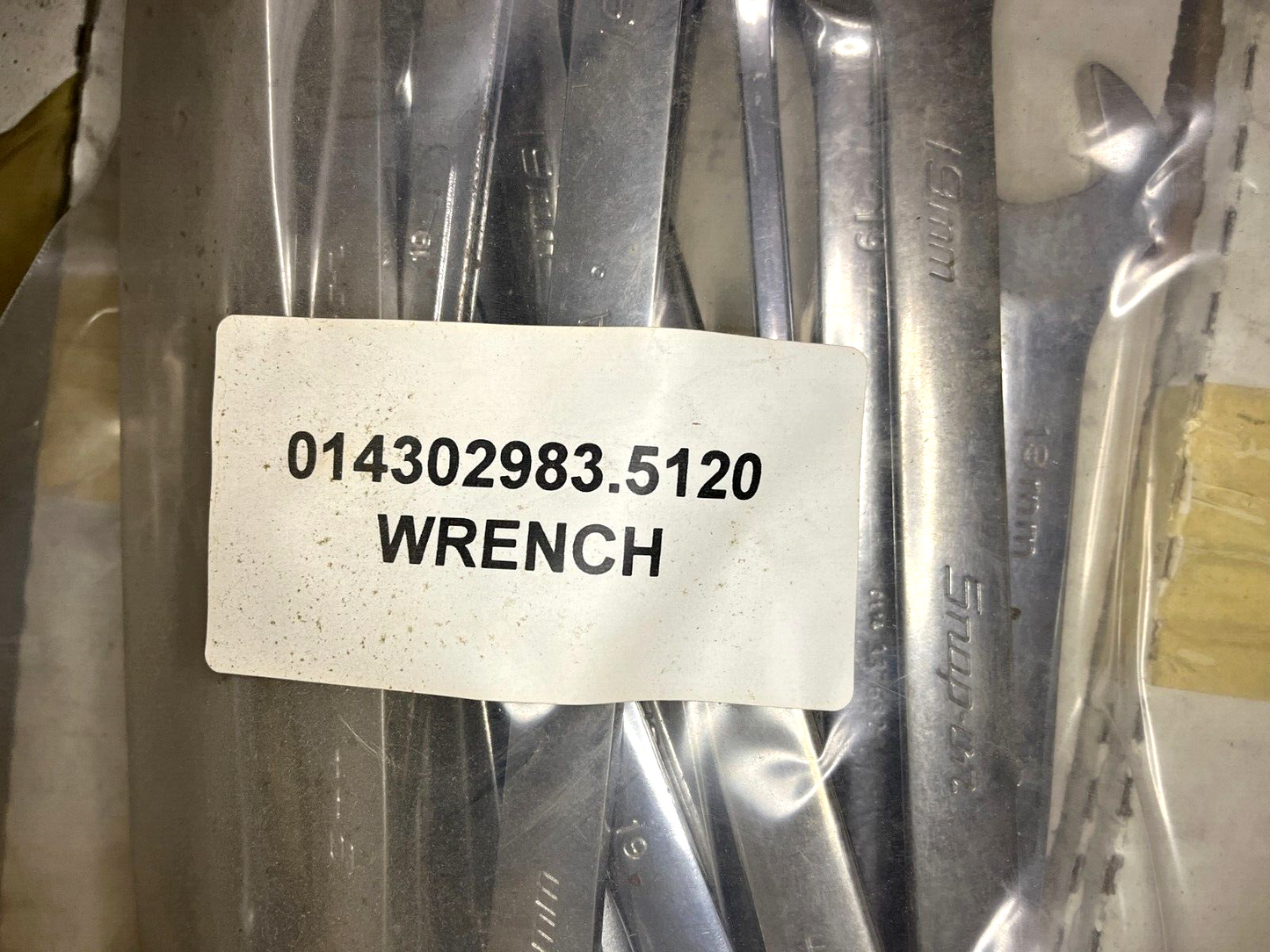 SNAP-ON OEXM190B 19MM 12-POINT COMBINAT BOX OPEN WRENCH HCW19MM 5120-01-430-2983