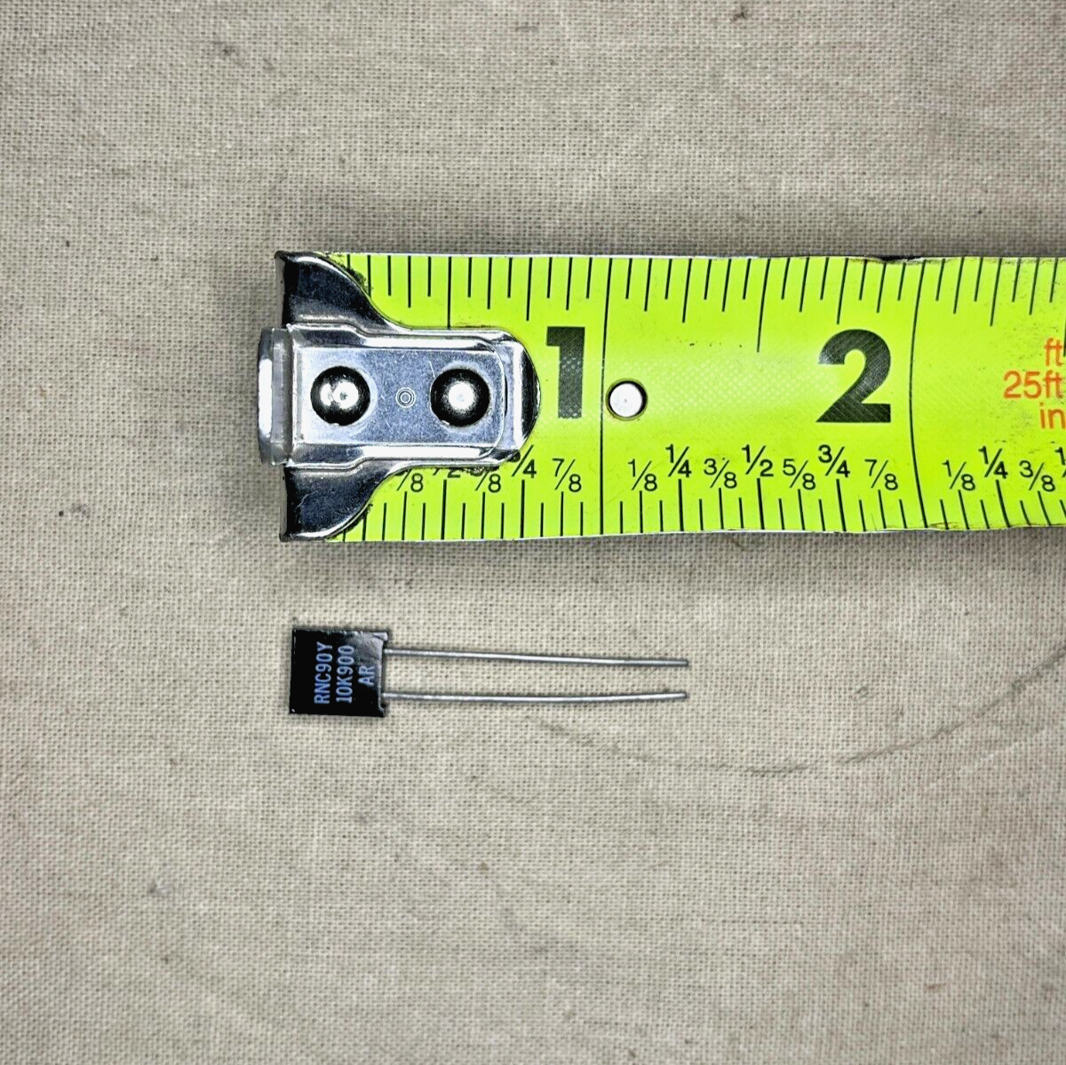 FILM FIXED RESISTOR 10.900 KILOHMS RNC90Y10K900AR MIL-R-55182/9 5905-01-286-2127