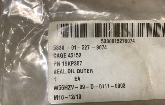 MARMON-HERRINGTON MVG75-1048 OUTER SEAL FOR INPUT OUTPUT SHAFT MVG 750