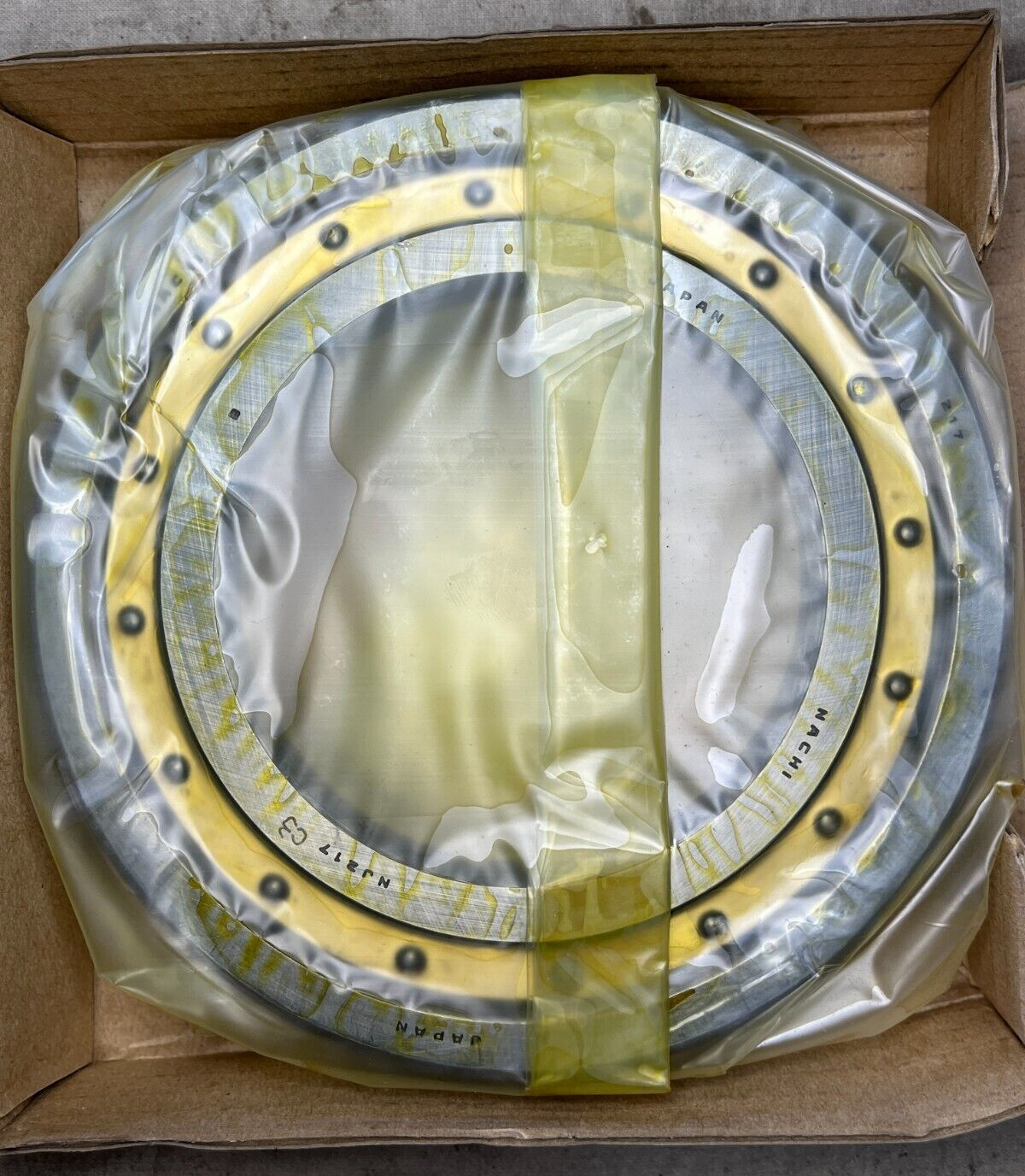 GENUINE NACHI NJ217 C3 SINGLE DEEP GROOVE BALL BEARING 6313ZZE 3110-01-155-5371