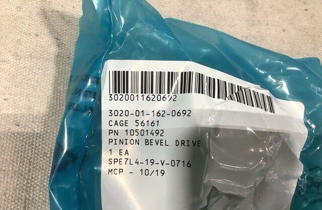 LAV-25 TANK GENERAL DYNAMICS 10501492 PINION BEVEL GEAR DRIVE 3020-01-162-0692