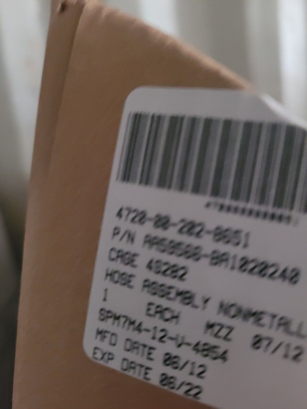 SMOOTH ROUND 2.0" DIY A-A-59566 NONMETALLIC HOSE ASSEMBLY NSN 4720-00-202-8651