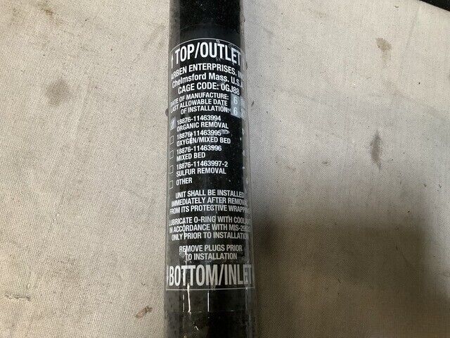 SEMITRAILER MOUNTED RADAR SET FLUID FILTER ELEMENT 11463994 4330-01-232-2061