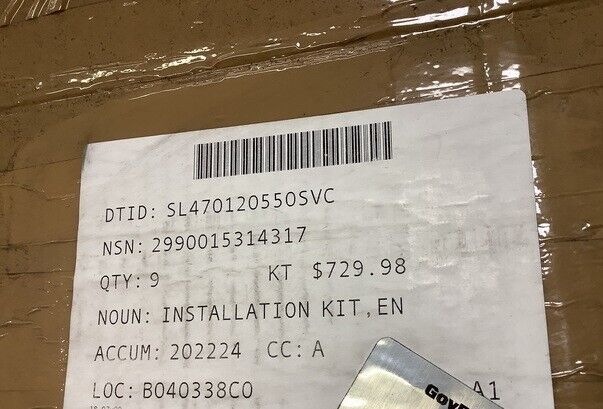 MILITARY HMMWV 57K4415 ENGINE EXHAUST SYSTEM FORDING KIT HUMVEE STACK PIPE
