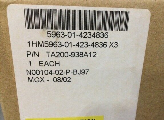 SOLTEC 938A12 938WSPPC3 STANDARDIZED ELECTRONIC MODULE 5963-01-423-4836