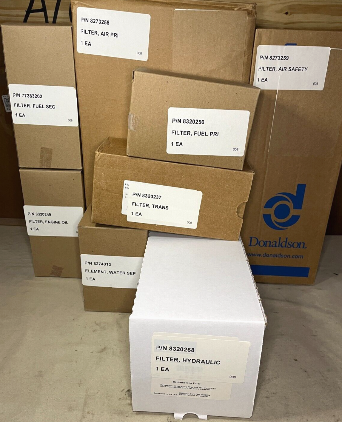 1000 HOUR JLG FORKLIFT TRUCK FILTER ELEMENT KIT 1001102924 2990-01-585-8958