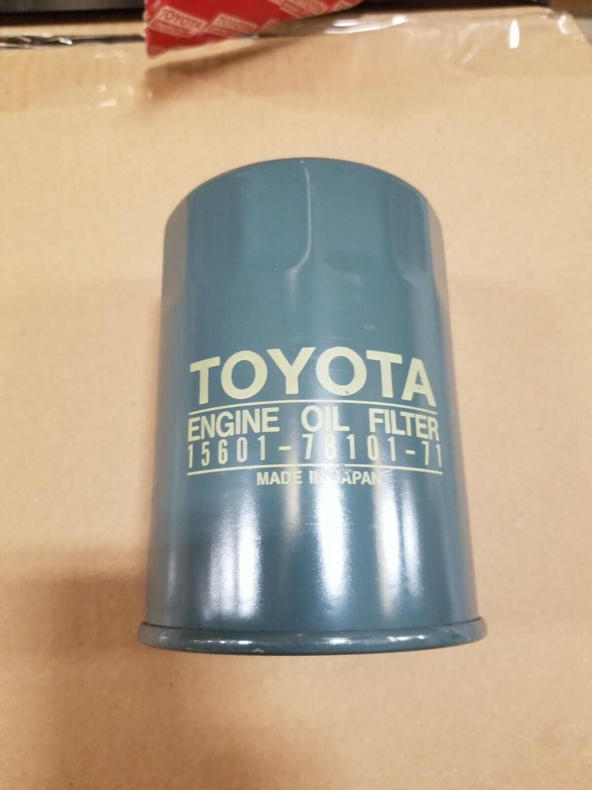 (2) TOYOTA OIL FILTER, 15601-78101-71, FULL FLOW, SPIN-ON LUBE, NMR: 21