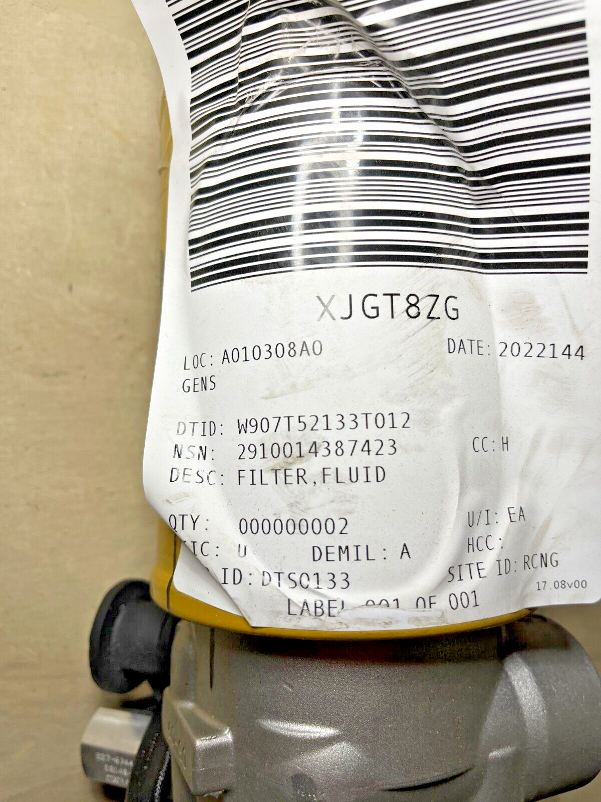 GENUINE CAT 1G-8878 HYDRAULIC FLUID FILTER WITH HOUSING 9T-5916 2910-01-438-7423