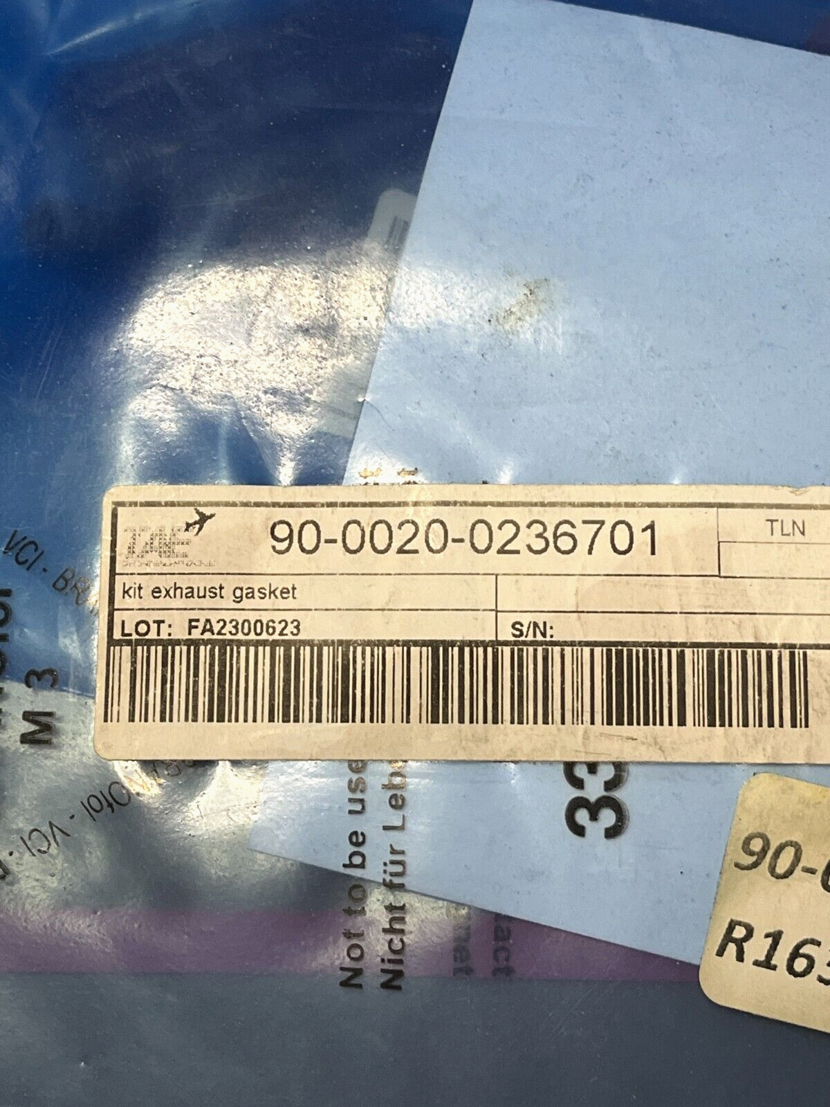 THIELERT KIT EXHAUST GASKET 90-0020-0236701 NM-0000-0179801, NM-0000-0003101