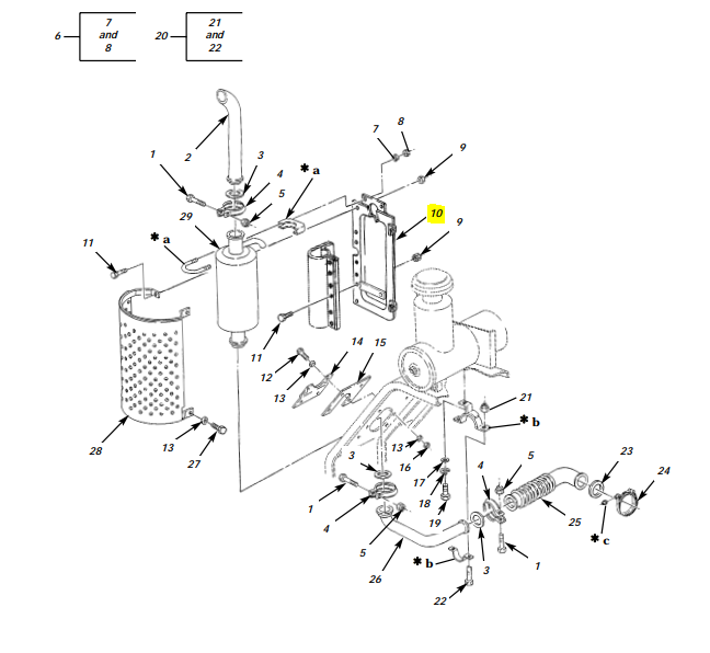 M35A3 Exhaust Bracket 2.5 Ton 12448393 RCSK15629 5340-01-400-1836 AM General