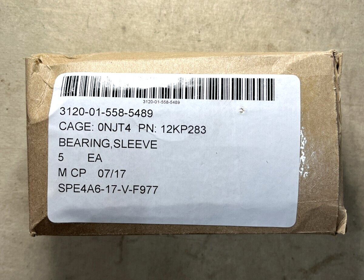 5PACK LVSR MKR18 CARGO TRUCK OSHKOSH HEX SLEEVE BEARING 12KP283 3120-01-558-5489