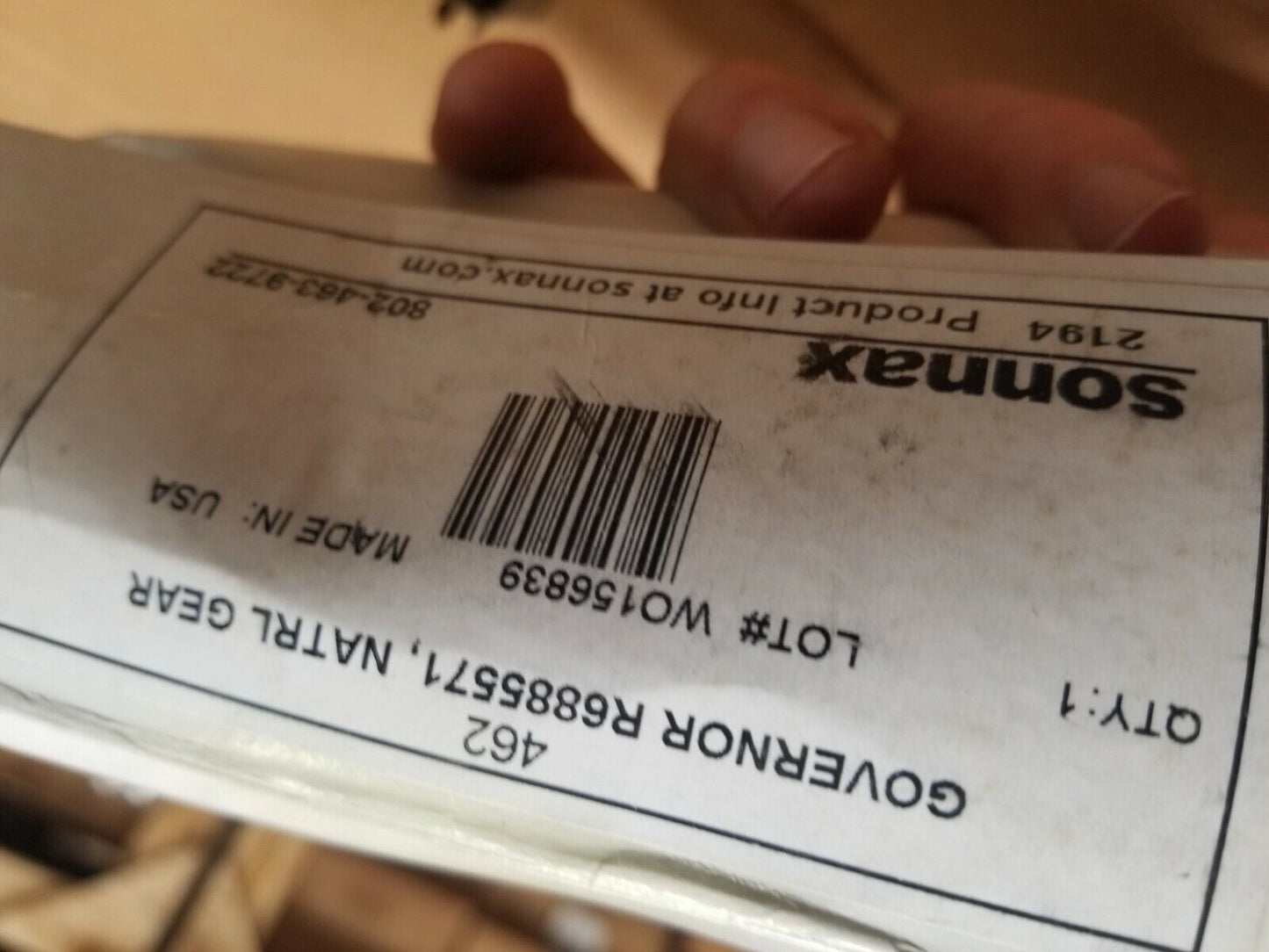 OEM Allison AT540 543 545 Natural Gear Transmission Governor 6885571 23360C2