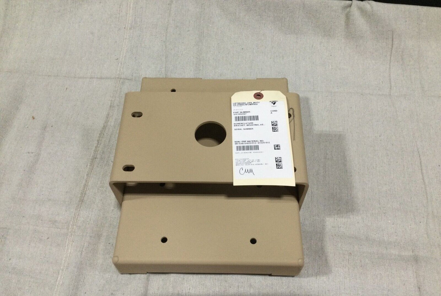 MILITARY MRAP-COUGAR CAT1 A1 MOUNTING BRACKET ASSY 11018G0307 5340-01-625-1512