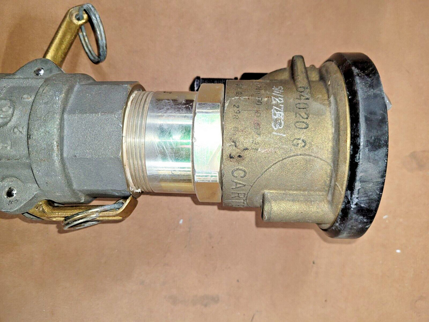 EVER-TITE CARTER COUPLING HOSE CONNECT 356T6 MS27024-11 ASSEMBLY T47679
