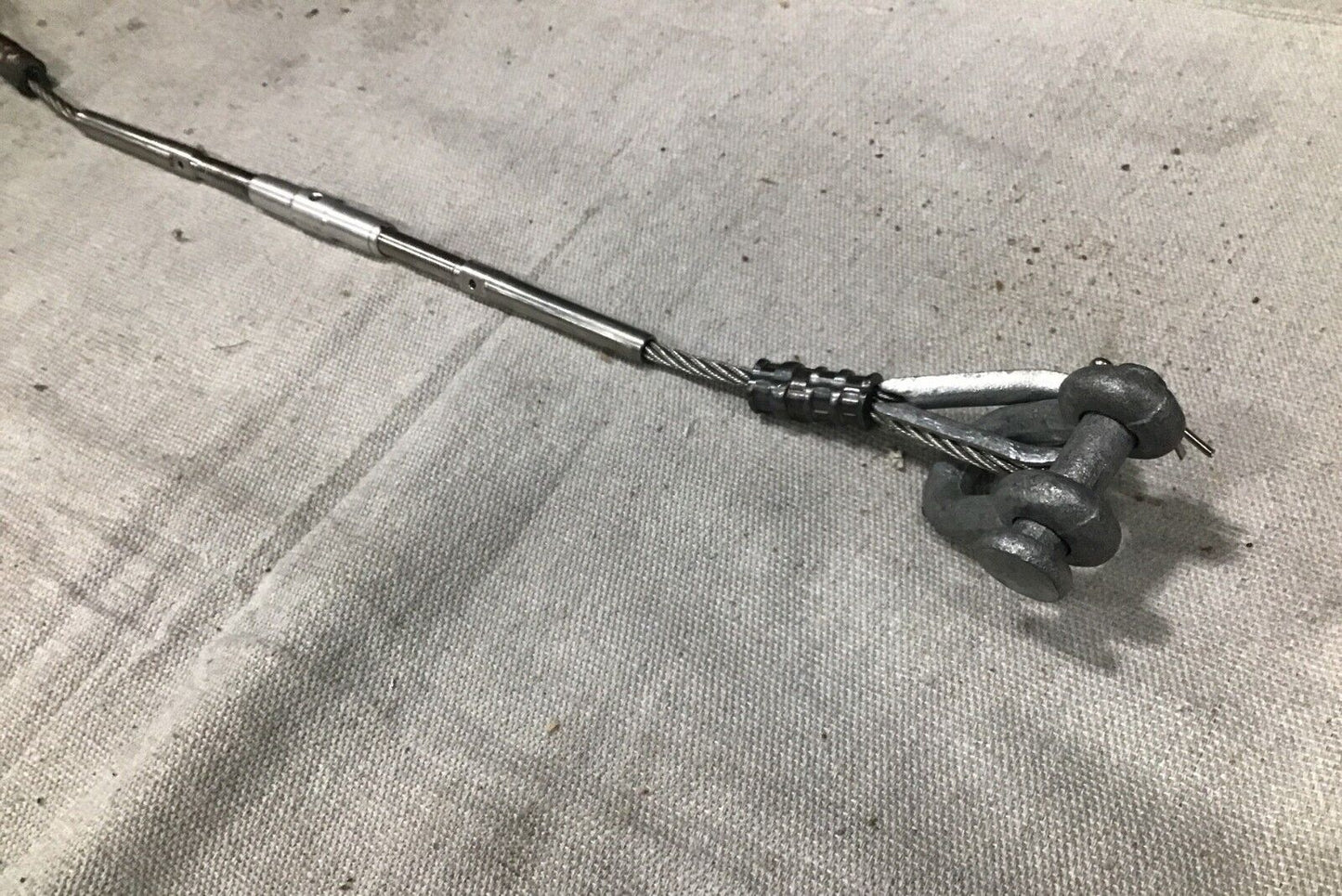 TICONDEROGA CLASS CG(47) CROSBY 0088500 SINGLE LEG WIRE ROPE HOIST HOOK 25478-2