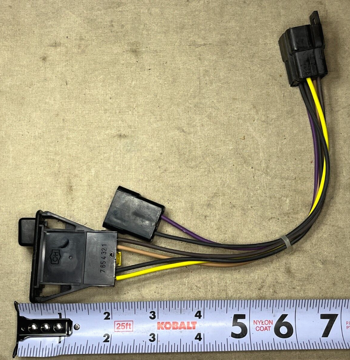 1992 - 1998 Hummer H1 Switch & Harness Assembly, Windshield Wiper 6000036