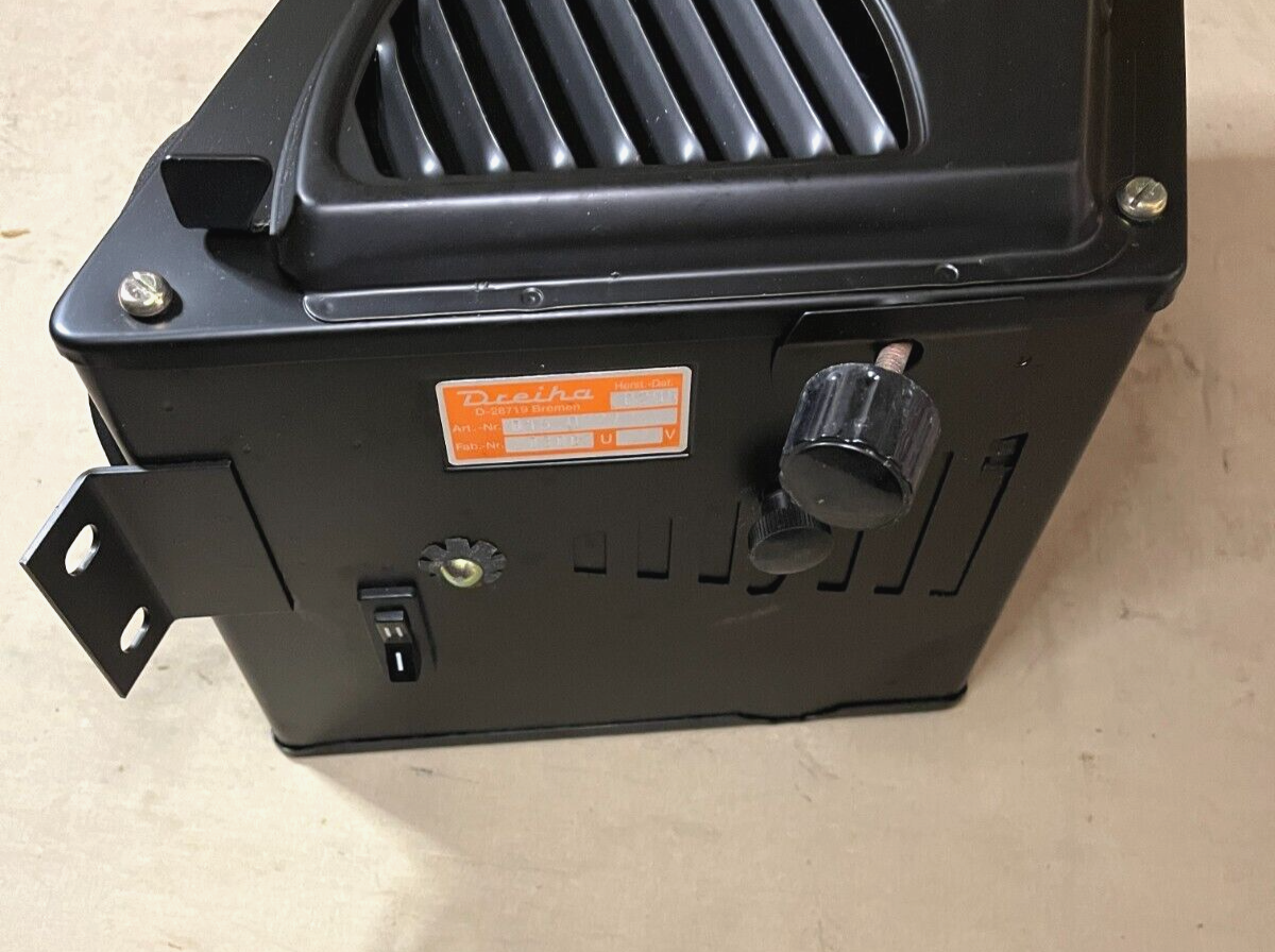 Dreiha 13.077.00-102 416 830 03 00 Compartment Vehicular Heater 2540-01-240-9440