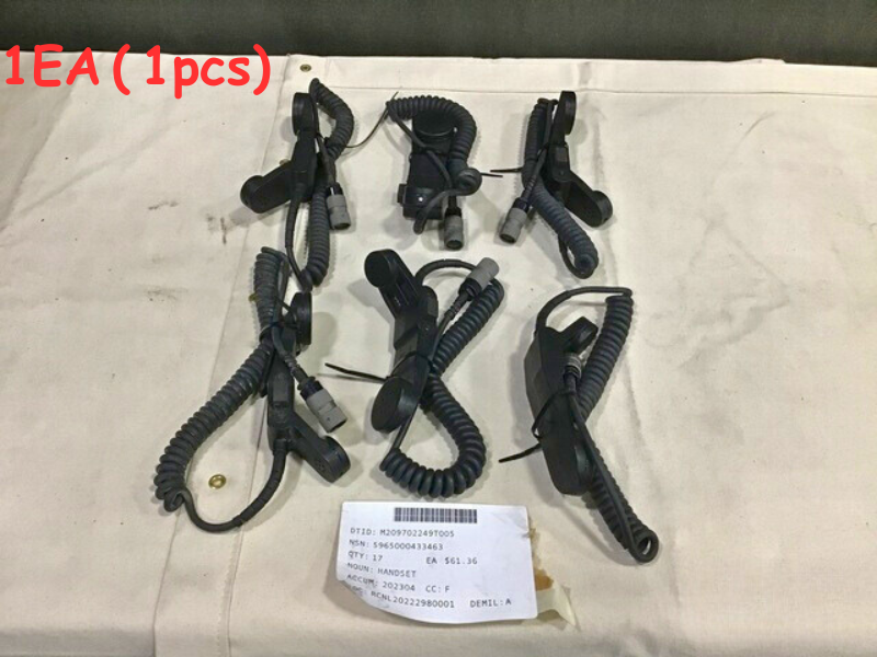 NEW MILITARY RADIO DYNAMIC HANDSET U-182B/U, H-250/U H-189/GR 5965-00-043-3463