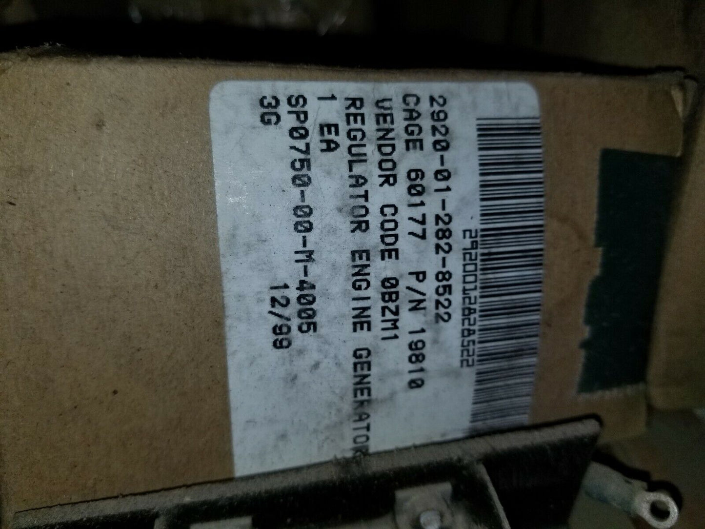 New Voltage Regulator 3KW Generator 2920-01-282-8522 84-13183 19810