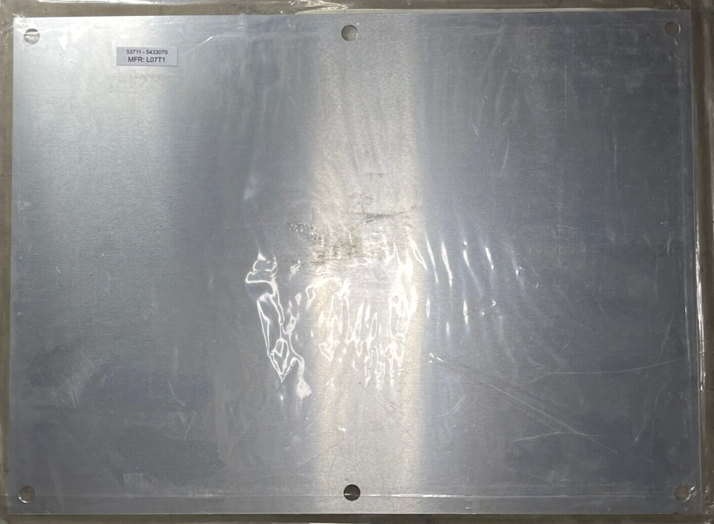 AAVR7A1 HYDRAULIC PUMP OPERATING INSTRUCTIONAL PLATE 5433070 9905-01-655-3387