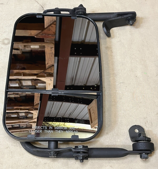 *NEW* HMMWV HUMVEE HUMMER H1 PASSENGER MIRROR ASSEMBLY M-998 12342130 BLACK
