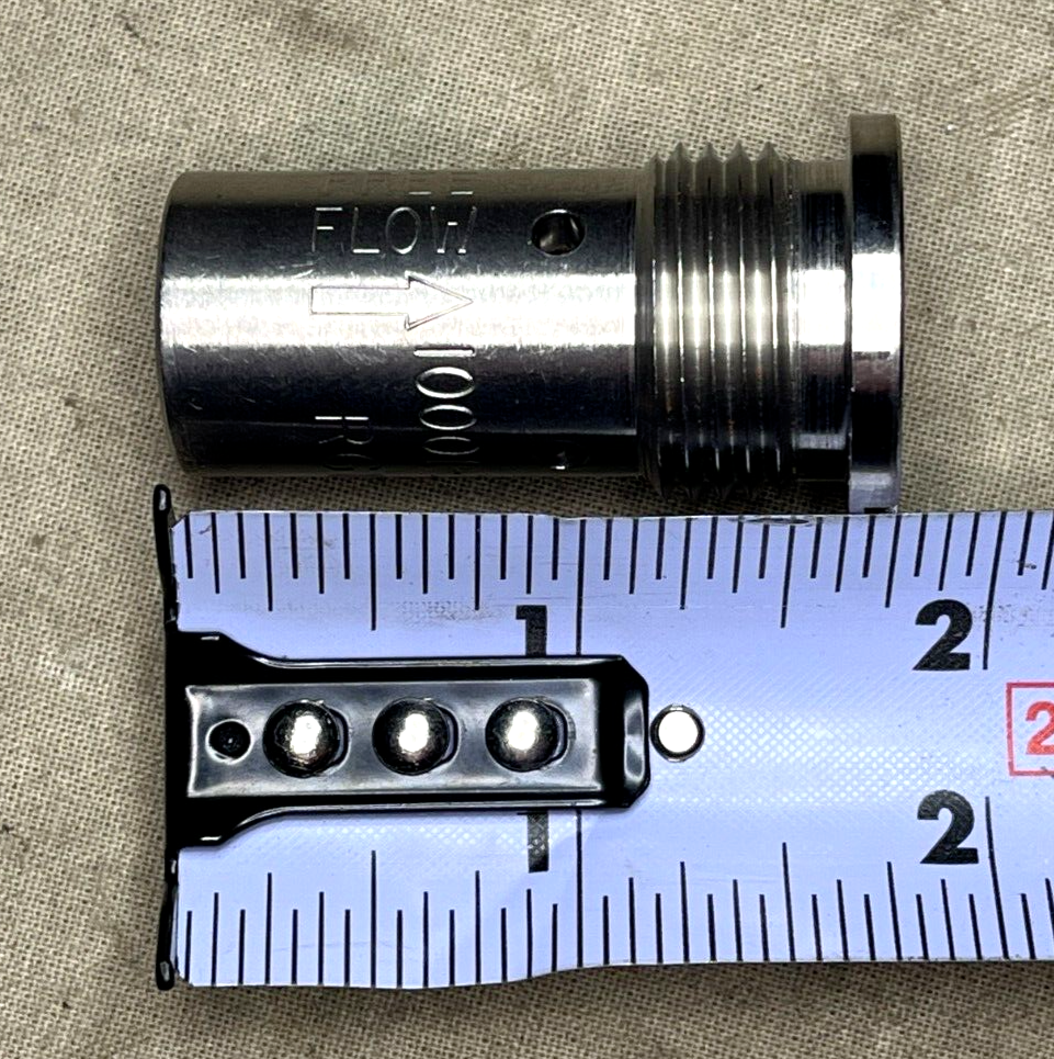 SAFETY RELIEF PRESSURE VALVE CARTRIDGE 3238089 2510306 4820-01-039-5484