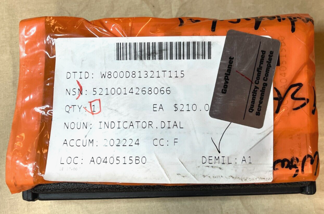 CDI Mechanical Universal Dial Test Indicator Set, 60100C 11A7000112 ARSS