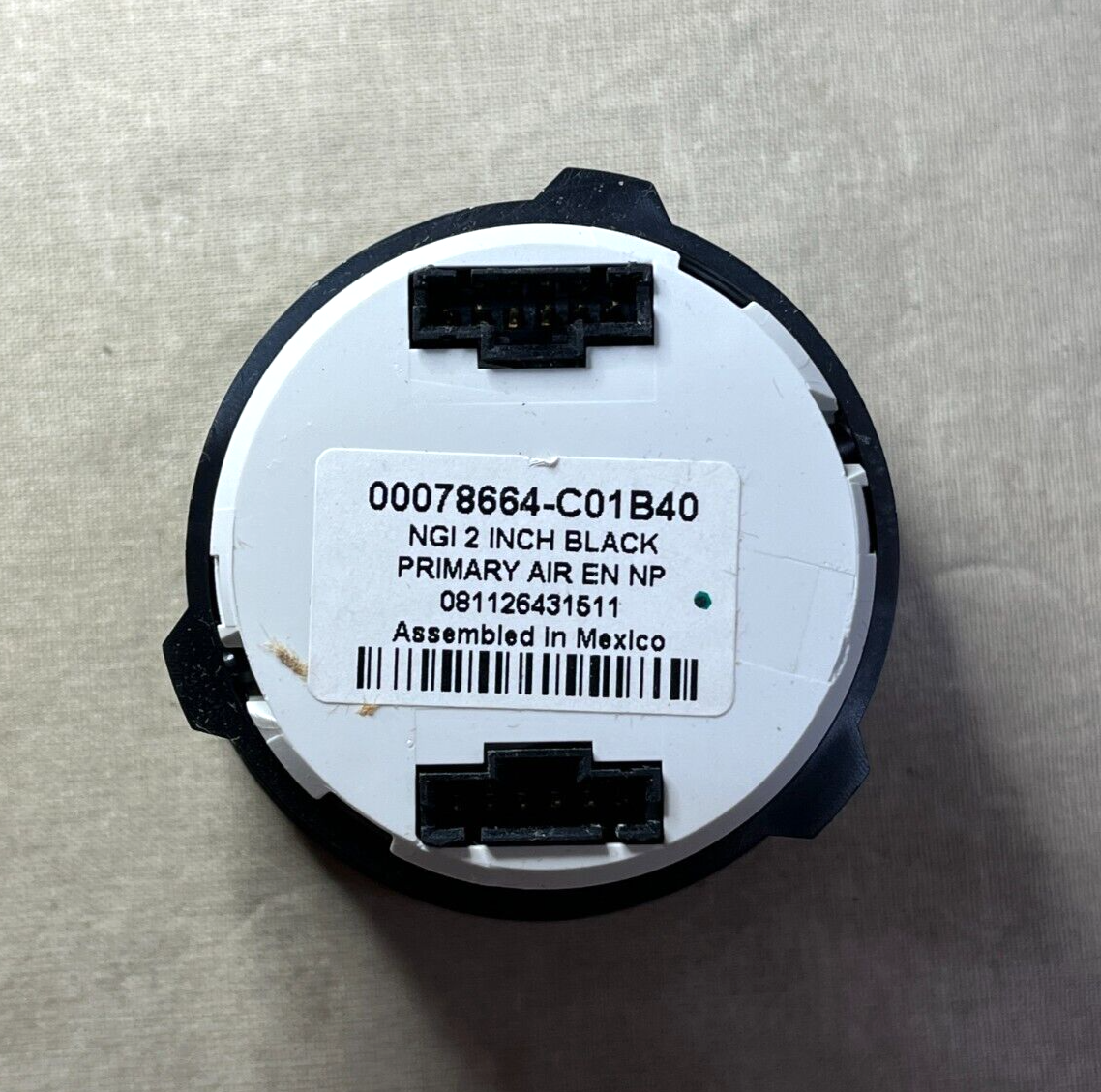 AMETEK MRAP COUGAR PRESSURE DIAL GAUGE 00041194-C01B40 10004936 6685-01-546-4845