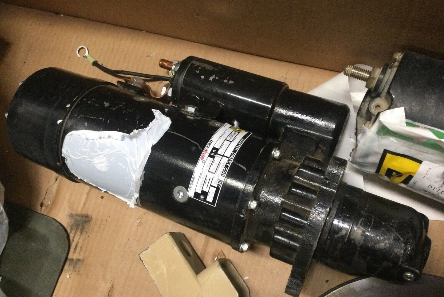 HEMTT, PLS VEHICLE M0017507ME ELECTRICAL ENGINE STARTER 1702680 2920-01-337-5152