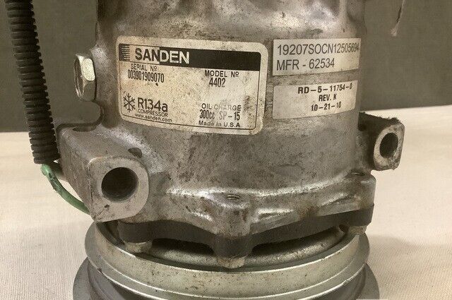 FMTV LMTV ROTARY AC COMPRESSOR 24V 4402 12505694 RD-5-11754-0 4310-01-570-0434