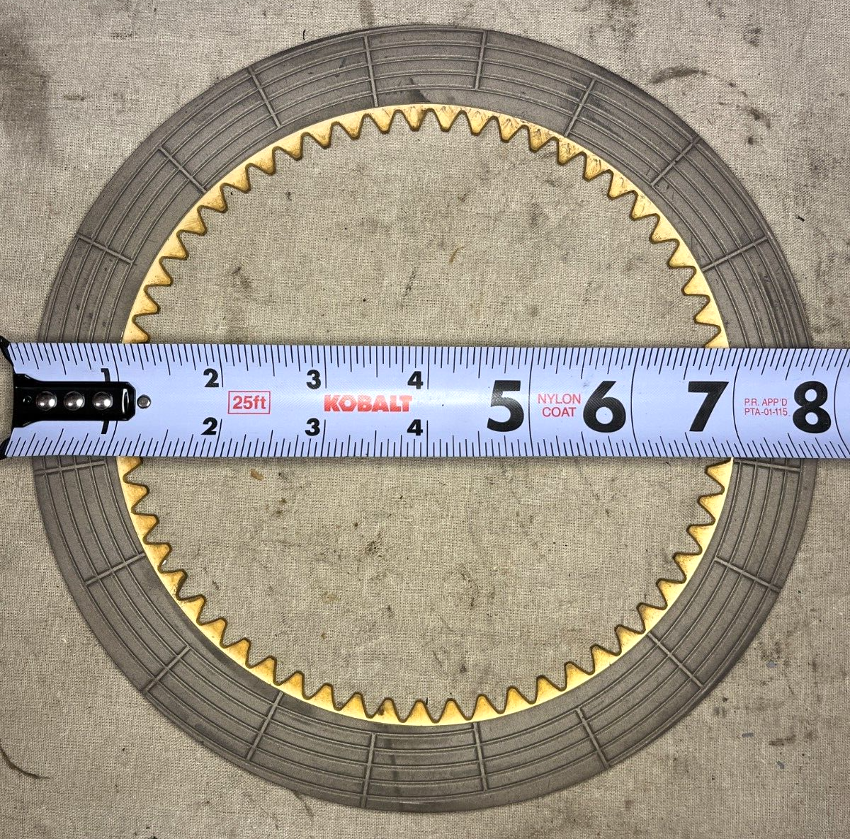 HEAVY DUTY HIGH CLUTCH PLATE ALLISON 6832629 HPC-4663 2520-00-045-3240 USA-STOCK