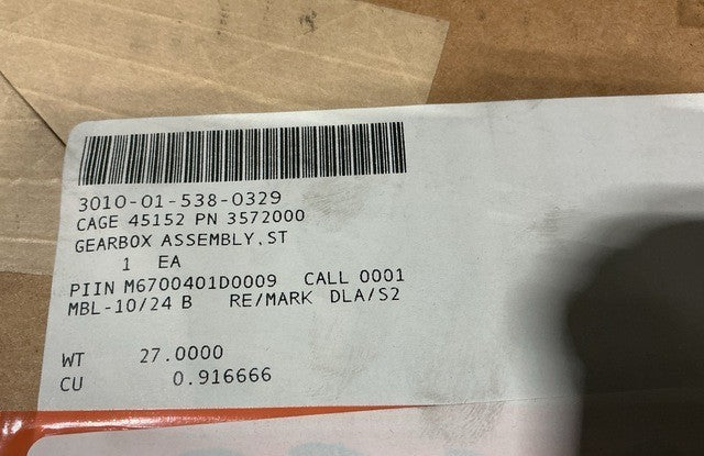 Gearbox Assembly 7-TON NSN 3010-01-538-0329 - photo 4
