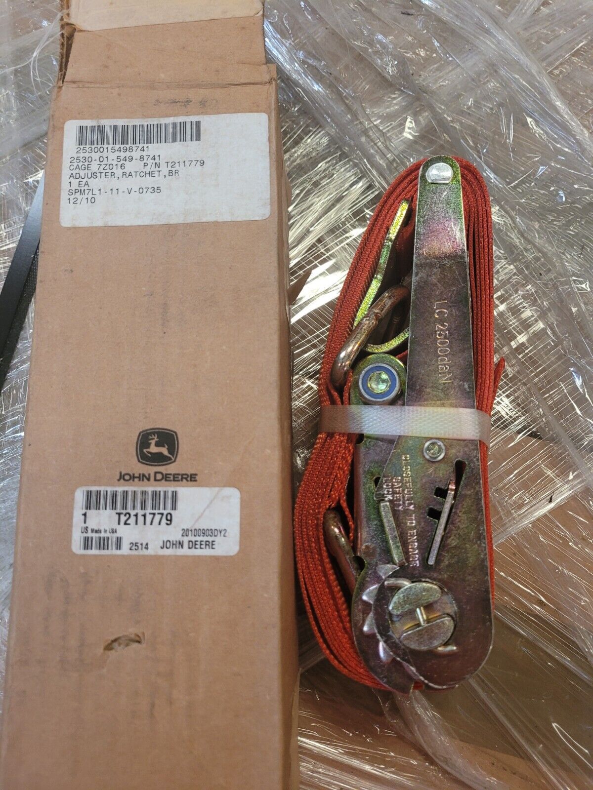 John Deere Adjusting Strap - T211779 2530-01-549-8741