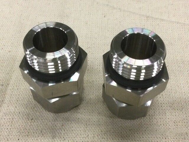 (1) Parker-Hannifin 12M1SC12-316 Tube to Boss Straight Adapter 4730-01-231-2761