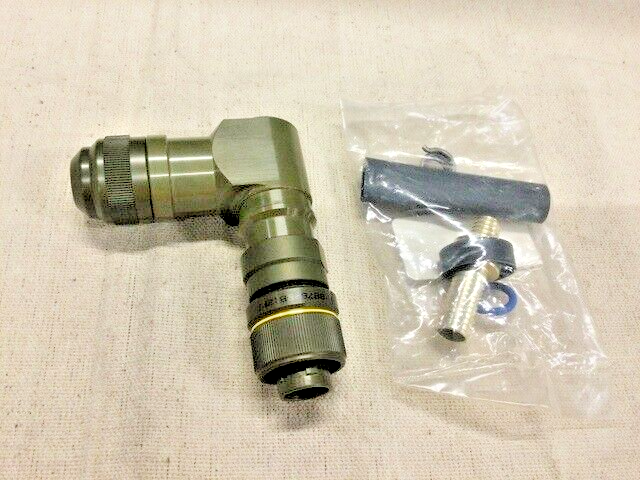 MILITARY ELECTRICAL CONNECTOR PLUG FIBER OPTIC ASSEMBLY M28876/9-B12P2