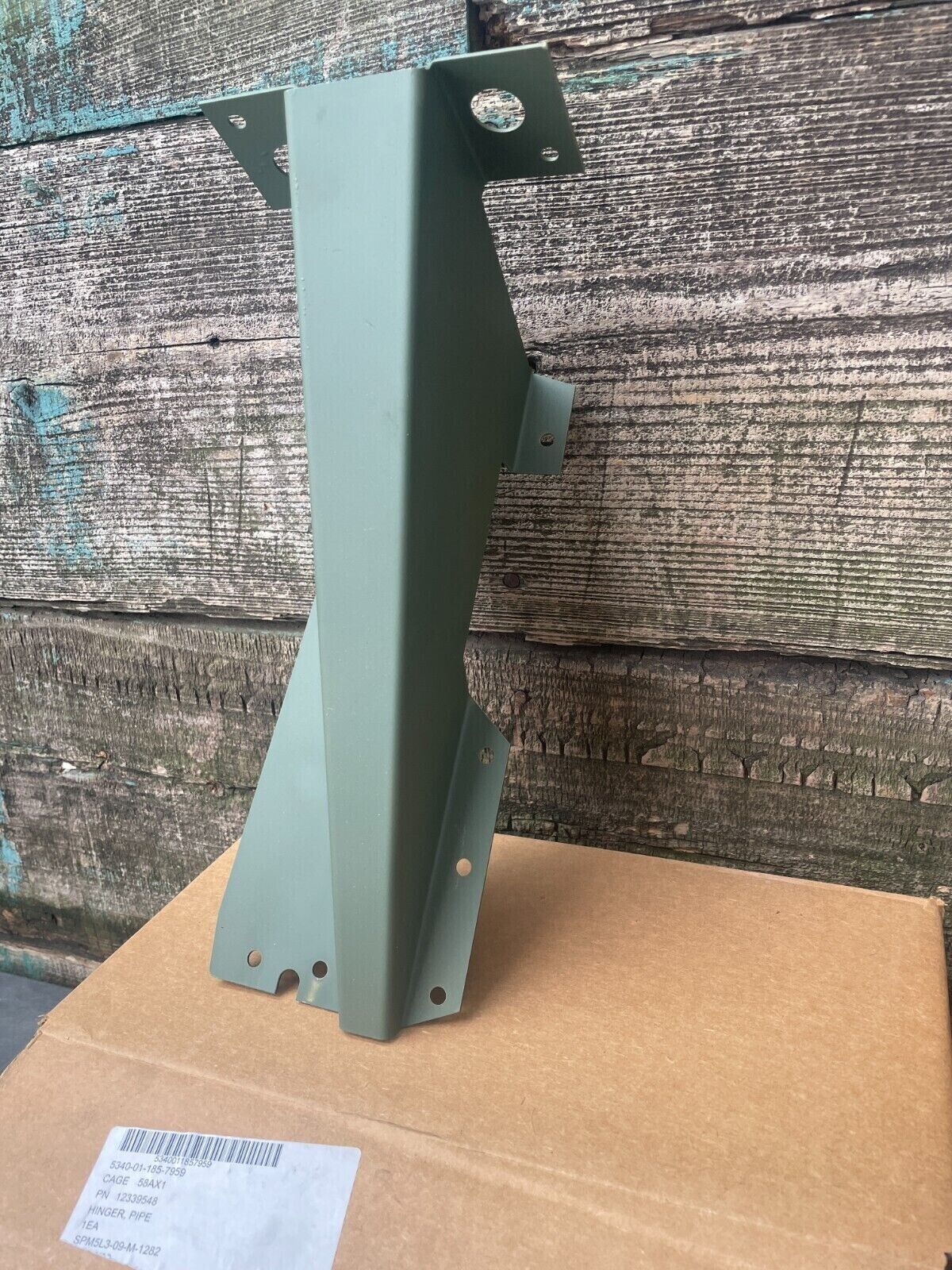 GENUINE HMMWV M998 DEEP WATER FORDING EXHAUST PIPE BRACKET FENDER 12339848